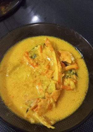 Foto resep Gulai salmon (start 7+) sesuaikan tekstur