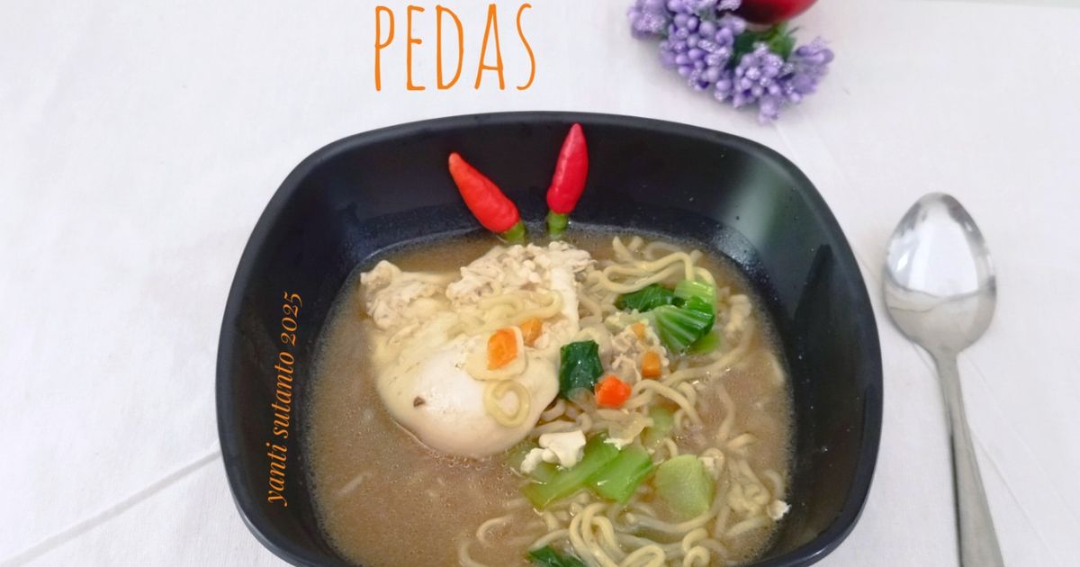 Mie Kuah Pedas