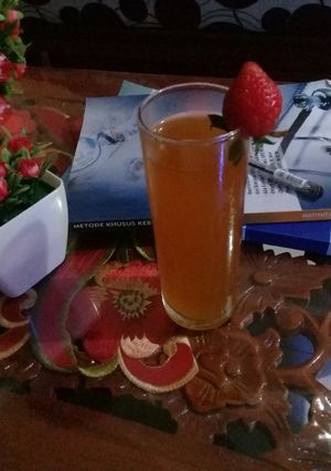 Foto resep Es Teh Markisa #BikinRamadanBerkesan #Day_21