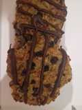 Galletas de avena, plátano y chocolate