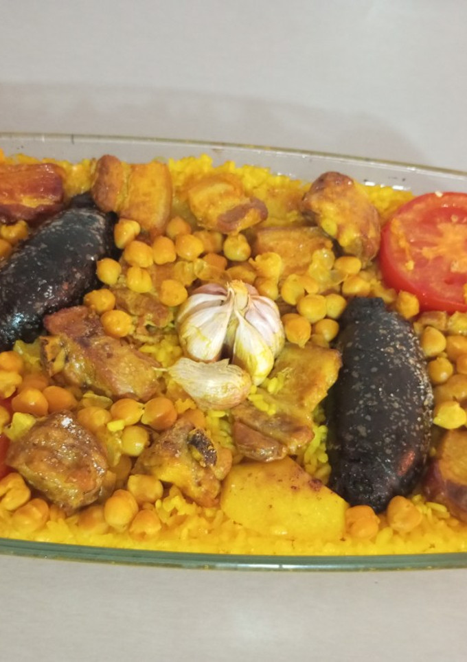 Una foto de Arroz al horno