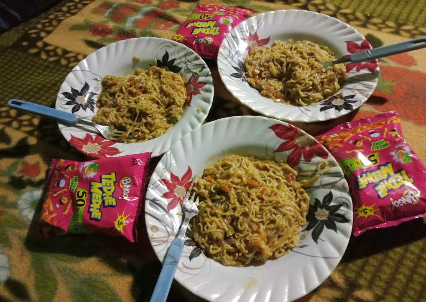 Masala vegetable maggi