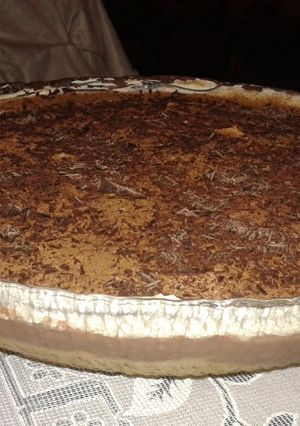 Una foto de Postre de chocolate sin gluten 