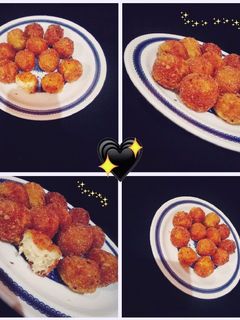 صورة لوصفة گرات الجبن المقرمشه 👌🏻✨