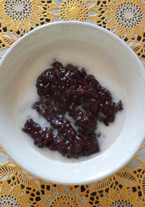 Foto resep Bubur Ketan Hitam pakai Presto