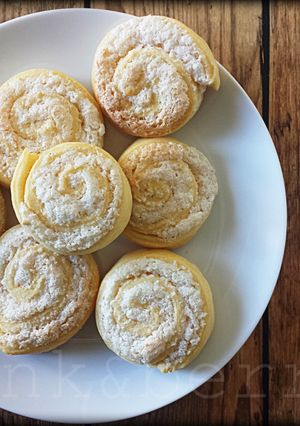 Kókuszhabos csiga recept fotója
