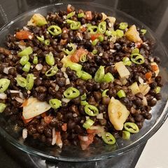کالا چنا چاٹ A picture of کالا چنا چاٹ.