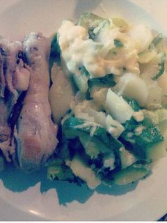 Una foto de Papas y güicoy con queso