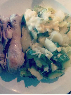 Una foto de Papas y güicoy con queso