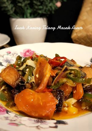 Foto resep Iwak Karing Telang Masak Asam