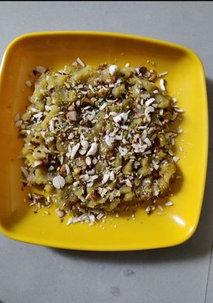 शक्करकंद हलवा (shakarkand halwa recipe in Hindi) रेसिपी मुख्य फोटो