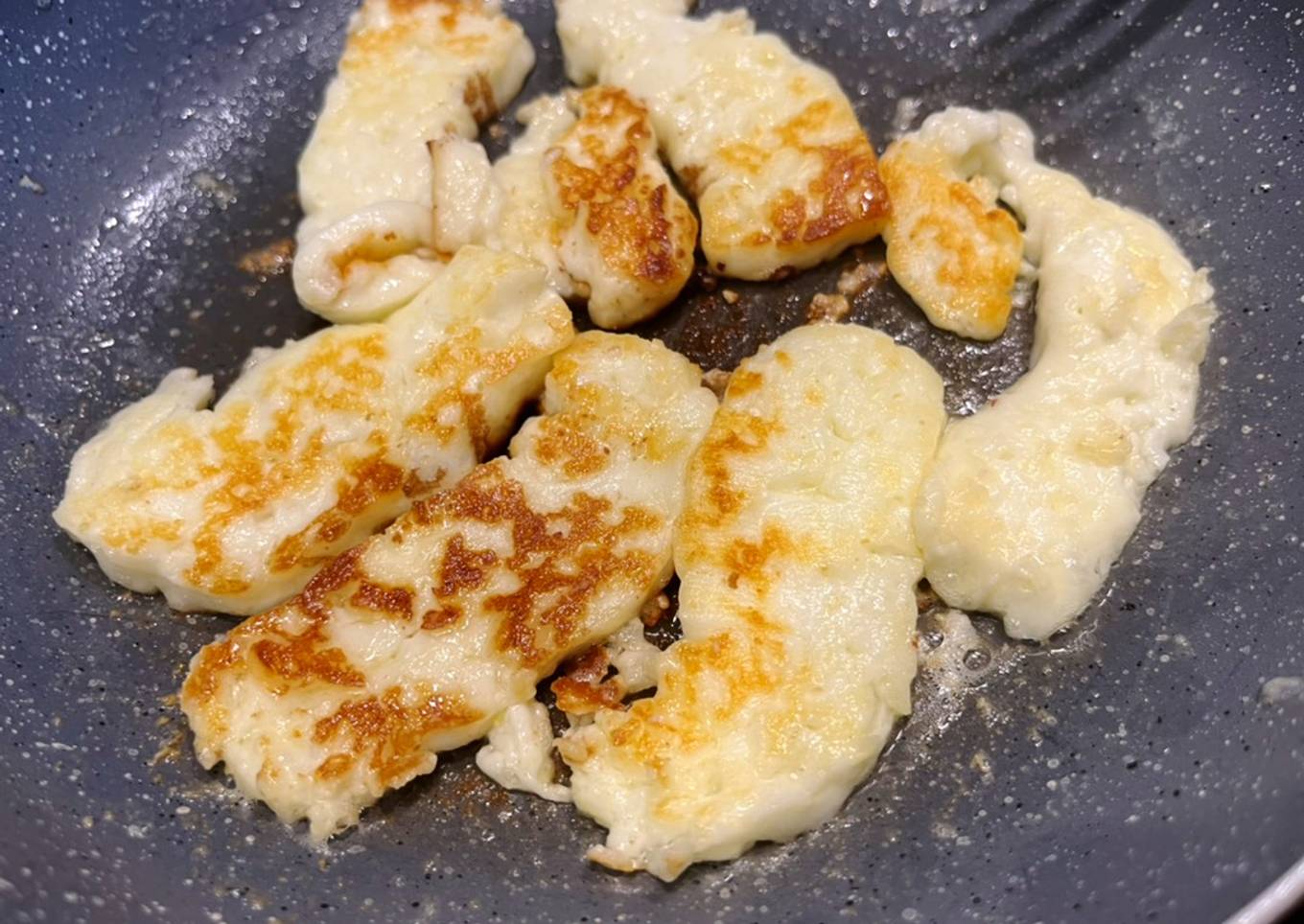 Grilled halloumi