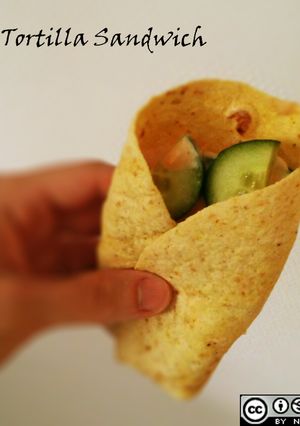 Φωτογραφία της συνταγής Τορτίγια sandwich