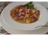 Sopa de picadillo