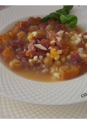Una foto de Sopa de picadillo