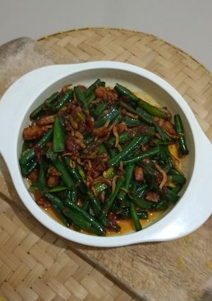 Foto resep Tumis Kacang Panjang Tempe Teri