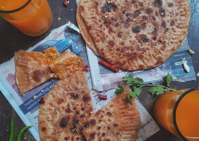 Pizza paratha