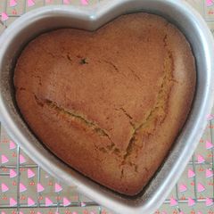 A picture of Aate ka cake.