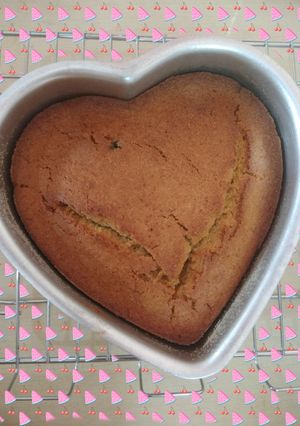 A picture of Aate ka cake.