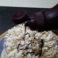 A picture of Cinema popcorn.