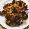 Carciofi alla giudia (alcauciles fritos)
