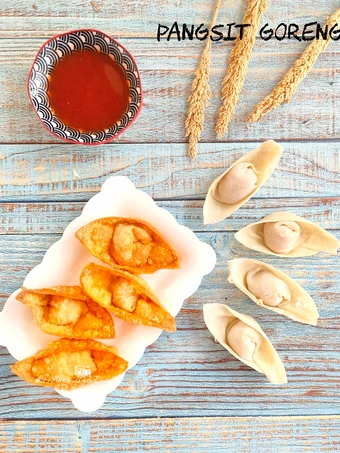 Cara Mudah Membuat Resep  Pangsit Goreng yang Bikin Ngiler, Bikin Ketagihan