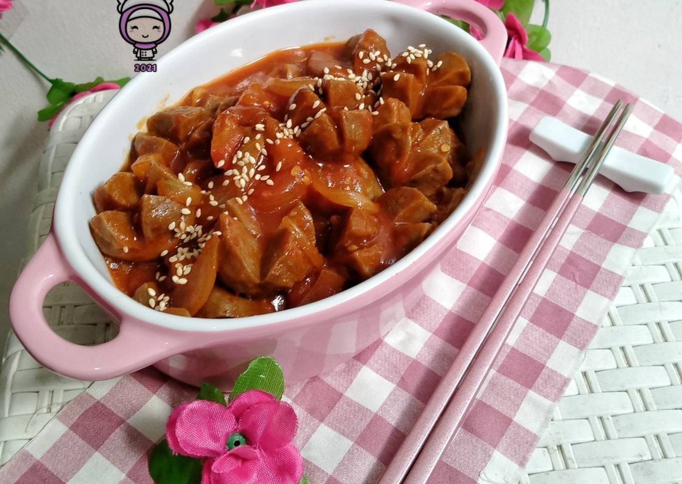 Baso Sapi Asam Manis