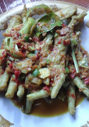 Foto resep Ceker masak pedas