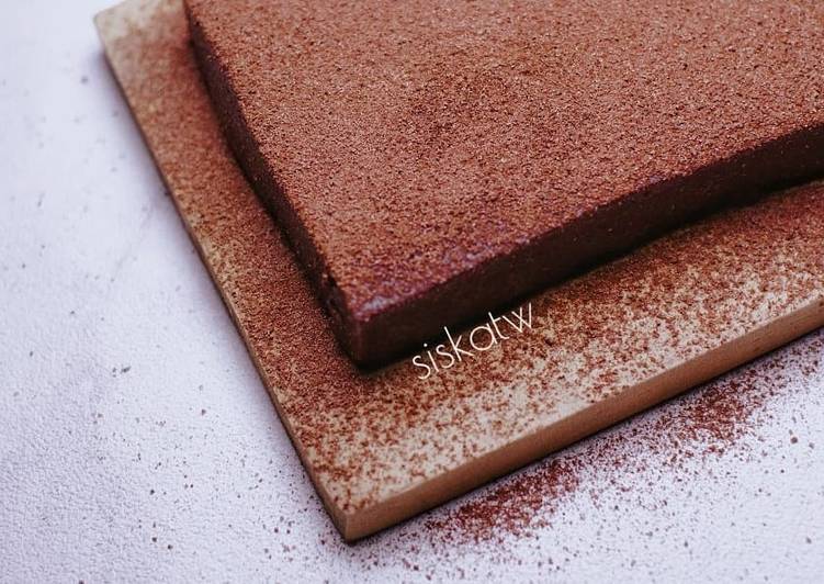 Langkah Mudah untuk Menyiapkan #139 Pudding Roti Tawar Chocolatoes Anti Gagal