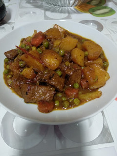 Una foto de Guiso de carne de ternera o cerdo