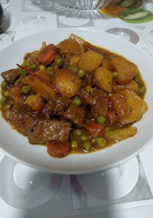 Una foto de Guiso de carne de ternera o cerdo