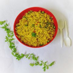 Veg biryani A picture of Veg biryani.