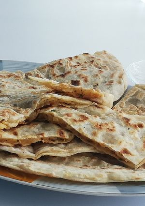 Une photo de Gözleme aux pommes de terre