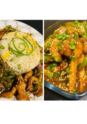 A picture of Dragon Chicken.
