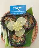 Nhum biển nướng mỡ hành