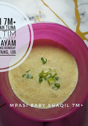 Foto resep MPASI 7M+ 》Bubur Ikan Tuna