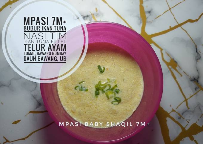 Resep Mpasi 7m 》bubur Ikan Tuna Oleh Febryanti Syd Cookpad