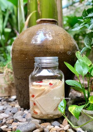 Hình của món Măng Chua Ngâm Ớt.