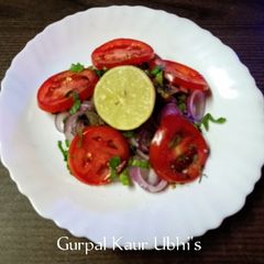 A picture of Refreshing Summer Onion & Tomato Salad.