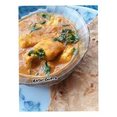 Shahi paneer A picture of Shahi paneer.