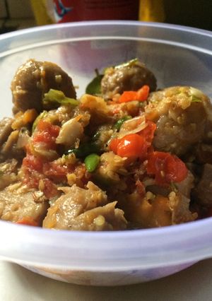 Foto resep Bakso mercon