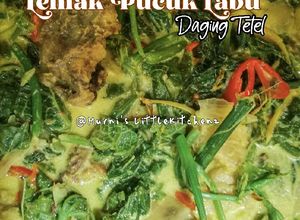 Gambar Lemak Pucuk Labu Daging Tetel