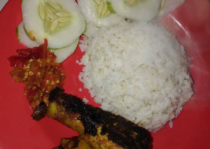 Bakakak sunda..(ayam bakar sunda) TEFLON