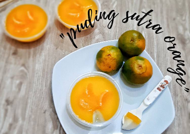 Resep Puding Sutra Orange Anti Gagal