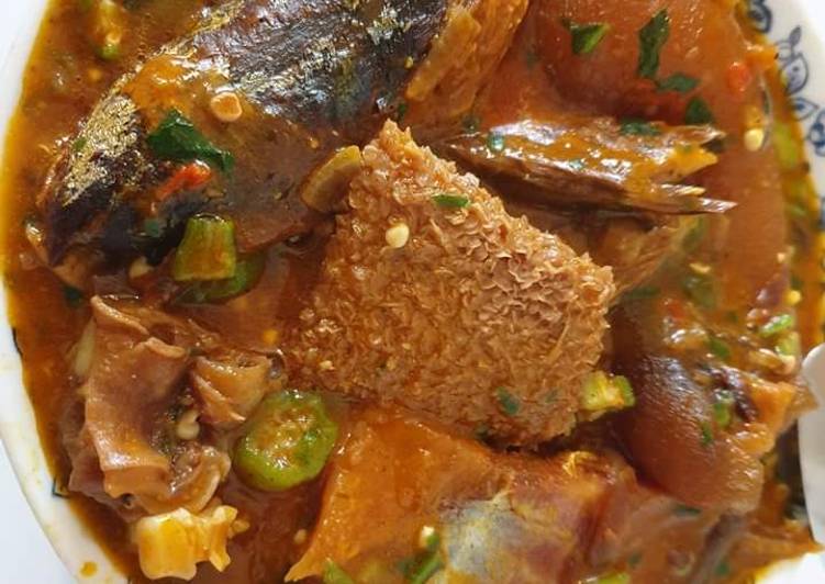 How to Cook Okro soup