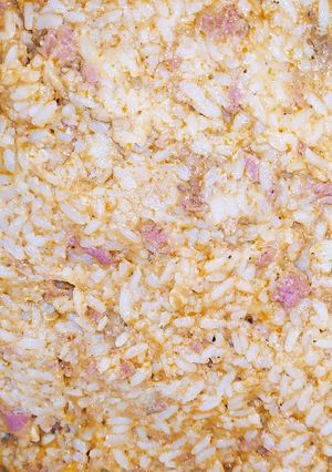 Una foto de Arroz Bolognés