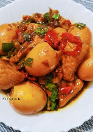 Foto resep Semur Tahu Telur