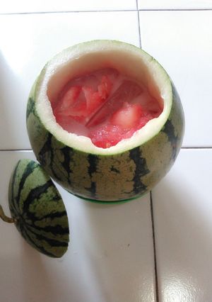 Foto resep Es buah semangka
