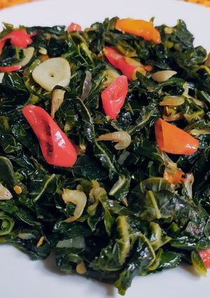 Foto resep Tumis daun pepaya tidak pahit