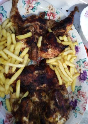 صورة لوصفة دجاج مشوي